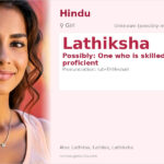 Lathiksha Name Meaning and Details