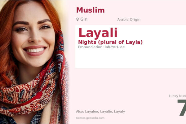 Layali Name Meaning — Arabic Origin, Girl Name & Cultural Significance (2025)