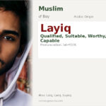 Layiq Name Meaning and Details