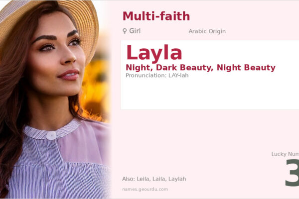 Layla Name Meaning — Arabic Origin, Girl Name & Cultural Significance (2025)