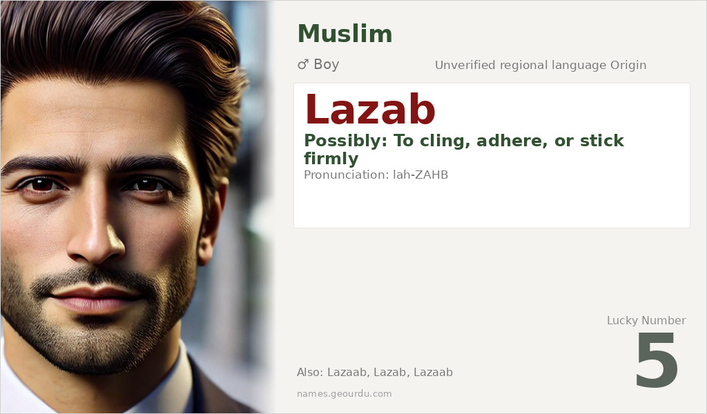 Lazab Name Meaning and Details