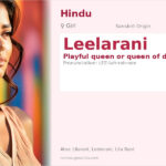 Leelarani Name Meaning and Details