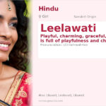 Leelawati Name Meaning and Details