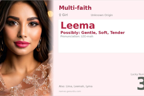Leema Name Meaning — Origin, Gender & Details (2025)