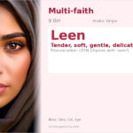 Leen Name Meaning and Details
