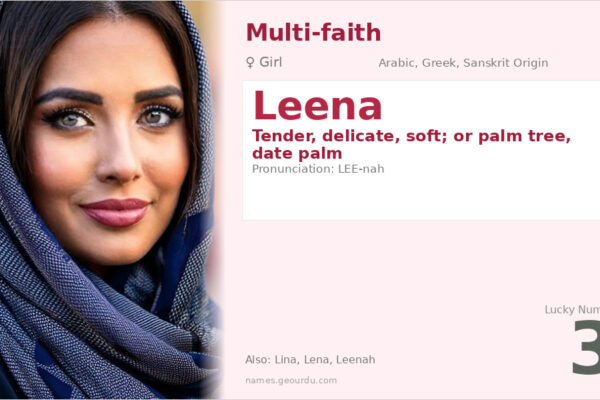 Leena Name Meaning — Arabic & Greek Origins, Girl Name Details (2025)