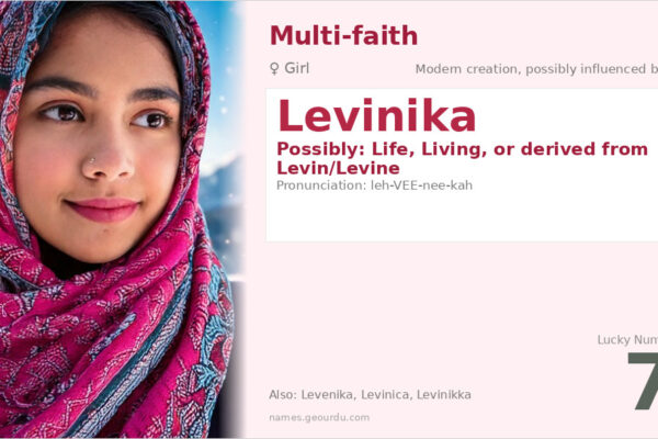 Levinika Name Meaning — Origin, Gender & Details (2025)