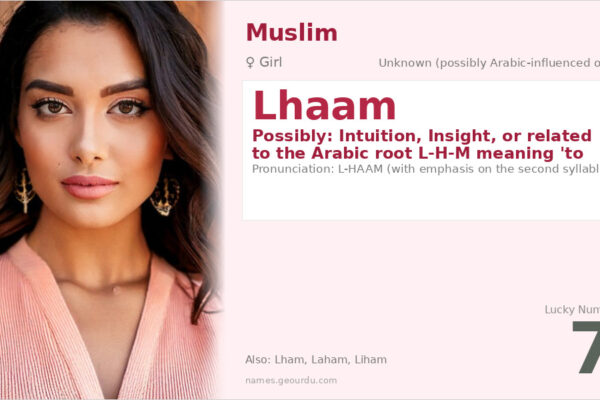 Lhaam Name Meaning — Origin, Gender & Details (2025)
