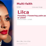 Lilca Name Meaning and Details