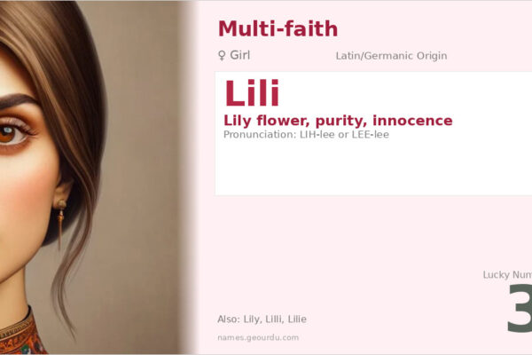 Lili Name Meaning — Origin, Gender & Details (2025)