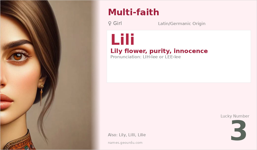 Lili Name Meaning and Details