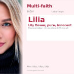 Lilia Name Meaning and Details