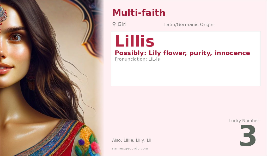 Lillis Name Meaning and Details