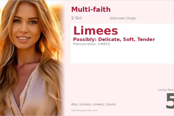 Limees Name Meaning — Origin, Gender & Details (2025)