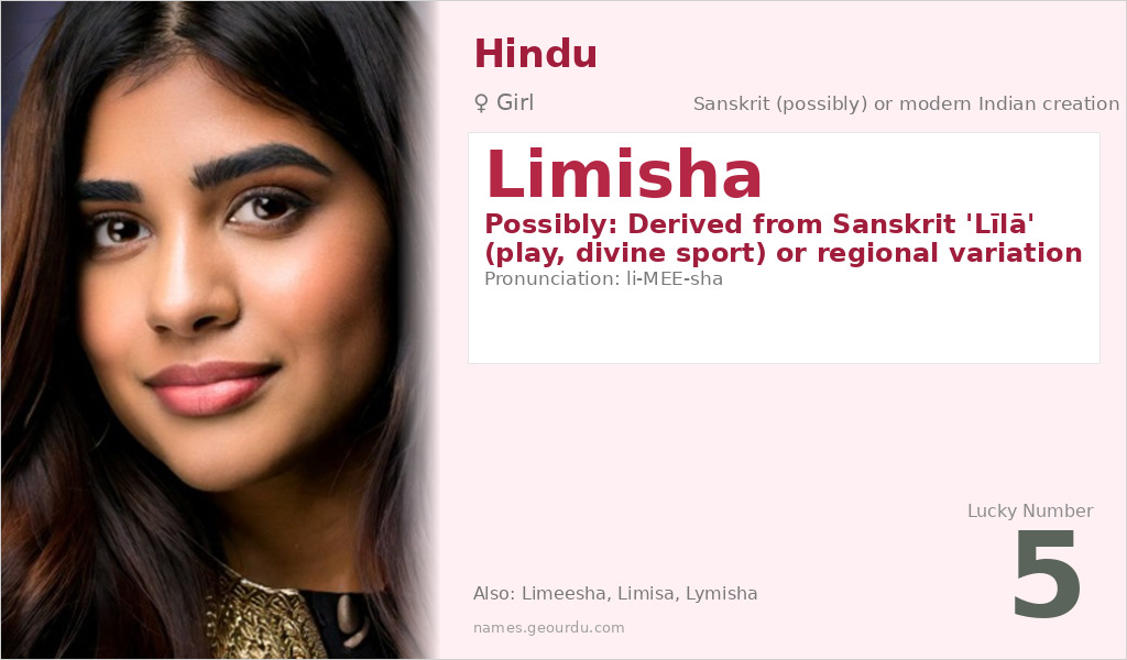 Limisha Name Meaning and Details