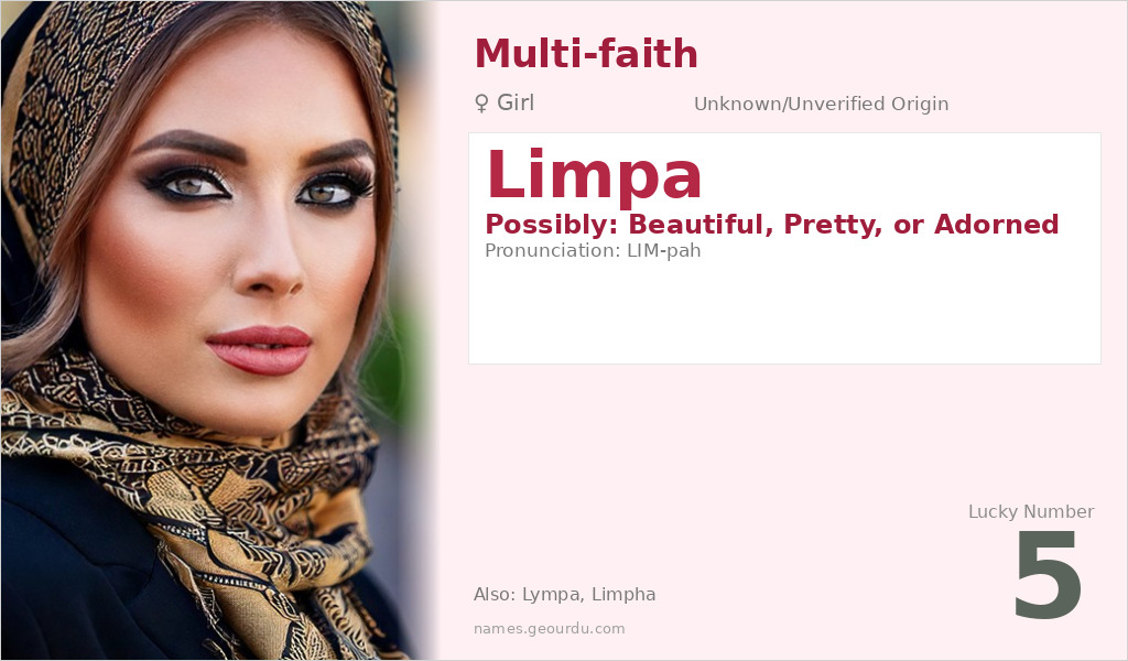 Limpa Name Meaning and Details