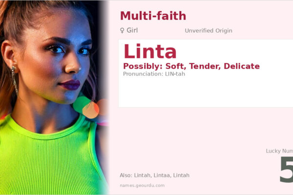 Linta Name Meaning — Origin, Gender & Details (2025)