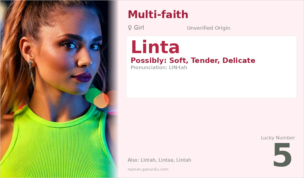 Linta Name Meaning and Details