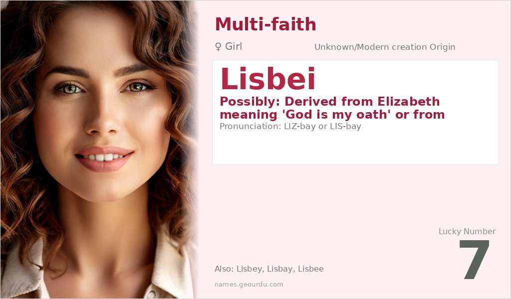 Lisbei Name Meaning and Details
