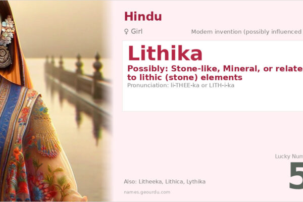 Lithika Name Meaning — Origin, Gender & Details (2025)