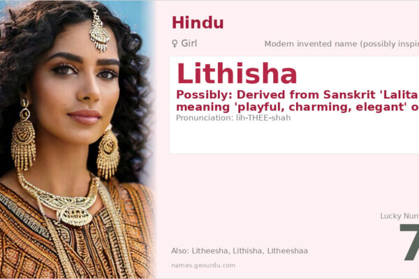 Lithisha Name Meaning — Origin, Gender & Details (2025)