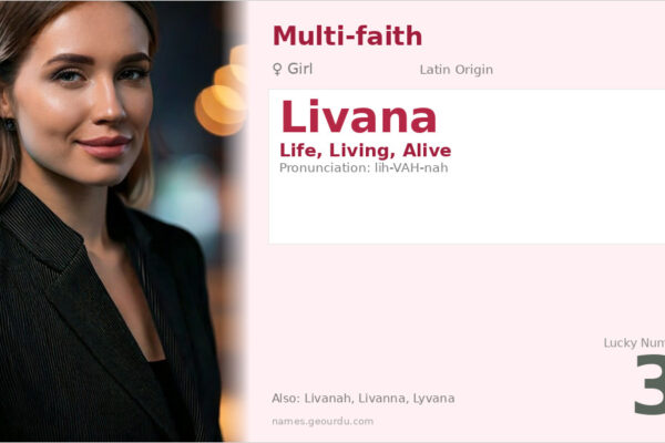 Livana Name Meaning — Origin, Gender & Details (2025)