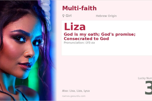 Liza Name Meaning — Hebrew Origin, Girl Name & Details (2025)