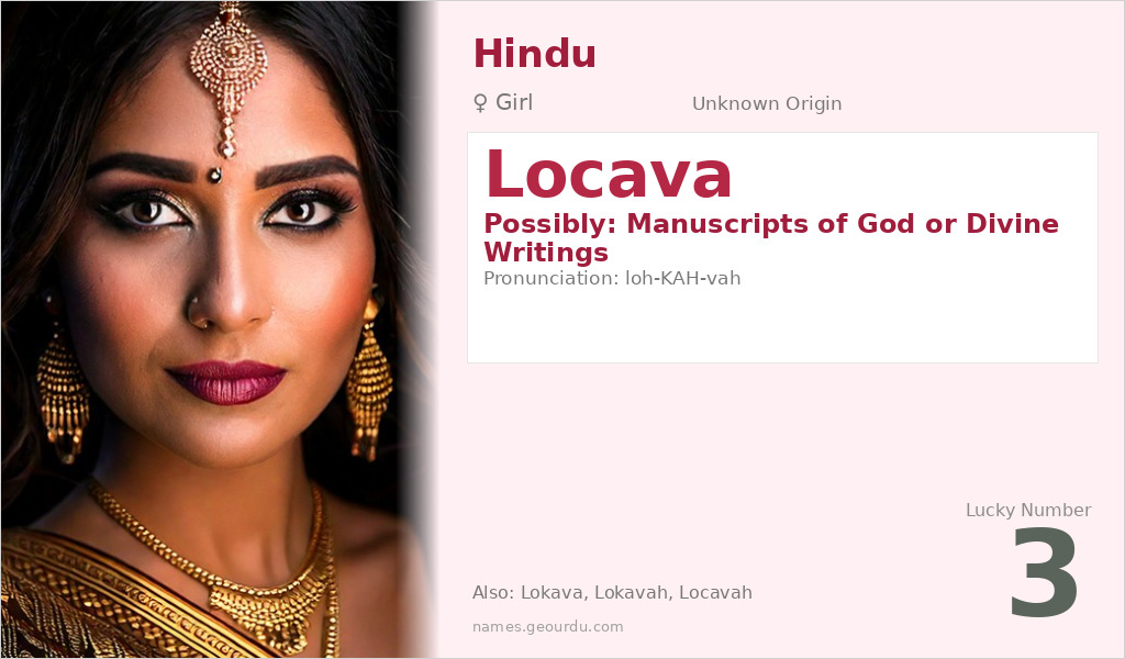Locava Name Meaning and Details