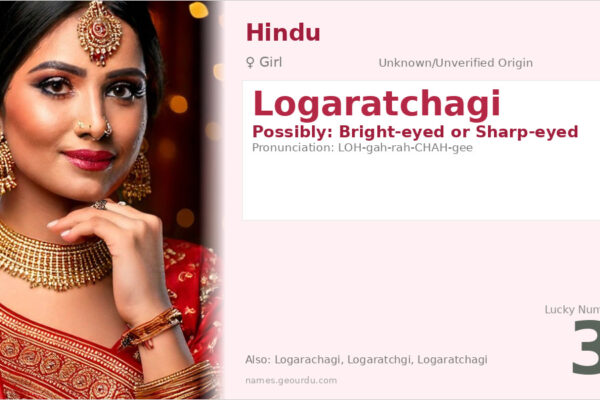 Logaratchagi Name Meaning — Origin, Gender & Details (2025)