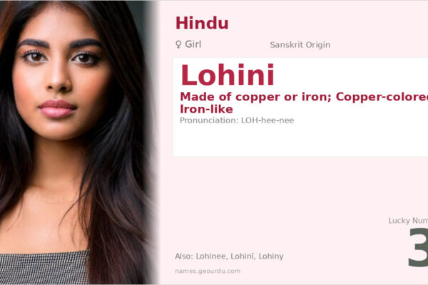 Lohini Name Meaning — Sanskrit Origin, Girl Name & Details (2025)