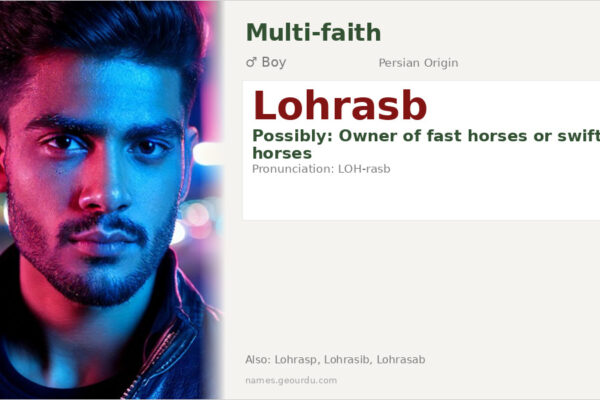 Lohrasb Name Meaning — Persian Origin, Boy Name & History (2025)