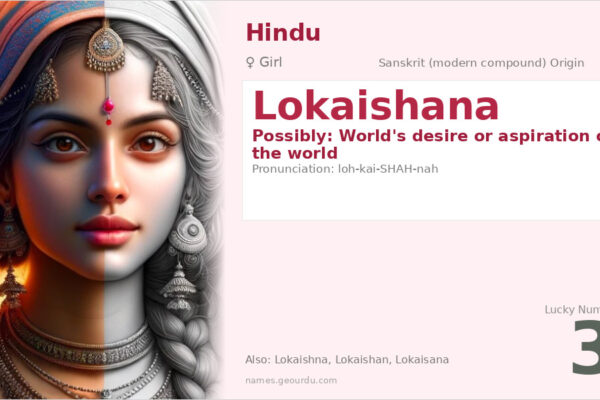 Lokaishana Name Meaning — Origin, Gender & Details (2025)