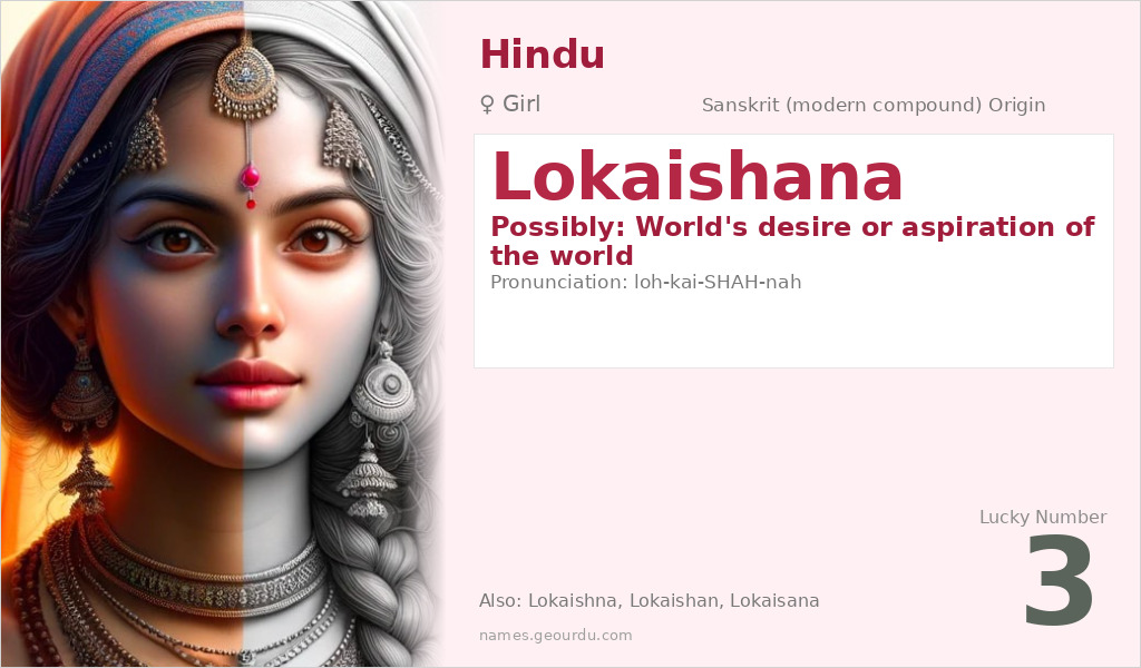 Lokaishana Name Meaning and Details