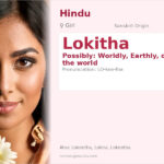 Lokitha Name Meaning and Details