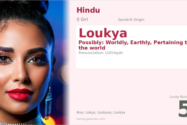 Loukya Name Meaning — Origin, Gender & Details (2025)