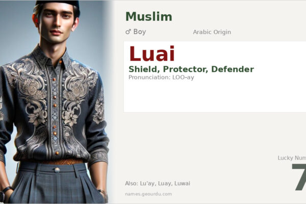 Luai Name Meaning — Arabic Origin, Boy Name & Details (2025)