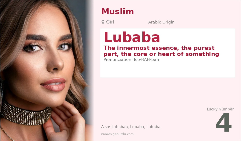 Lubaba Name Meaning and Details