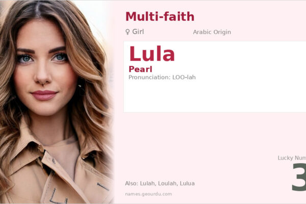 Lula Name Meaning — Arabic Origin, Girl Name & Details (2025)