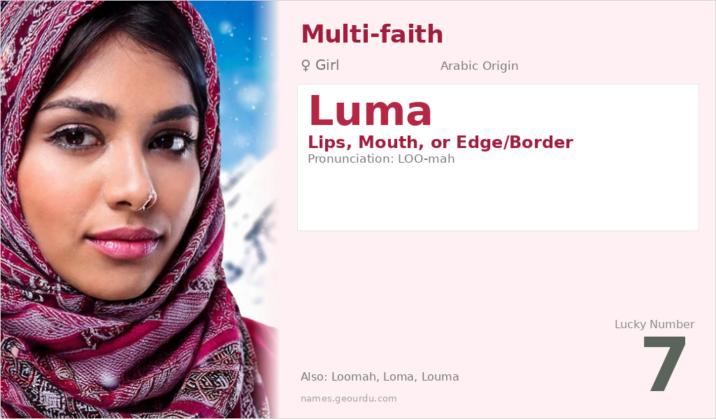 Luma Name Meaning and Details