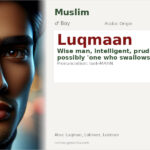 Luqmaan Name Meaning and Details