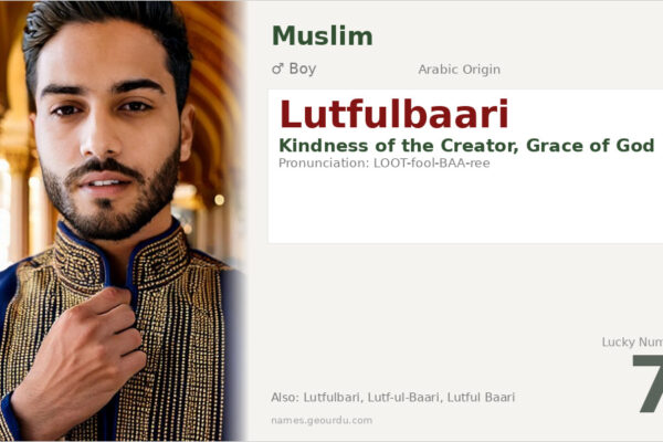 Lutfulbaari Name Meaning — Arabic Origin, Boy Name & Islamic Significance (2025)