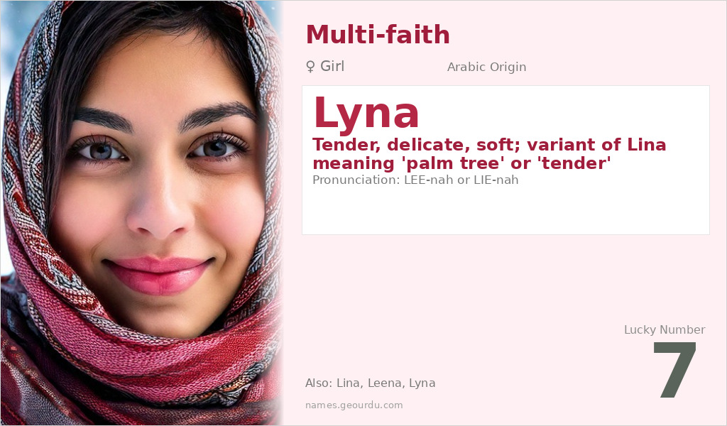 Lyna Name Meaning and Details