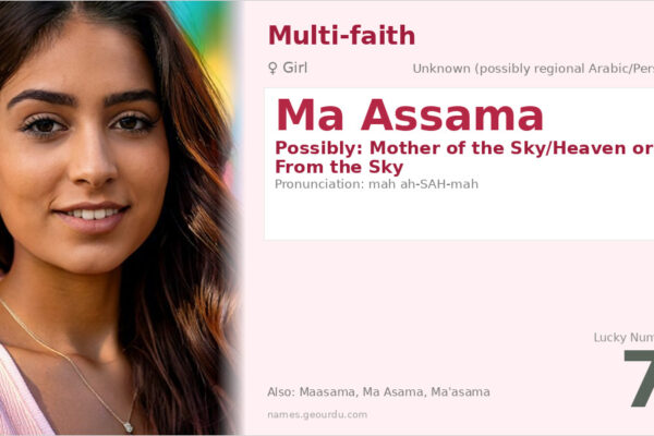 Ma Assama Name Meaning — Origin, Gender & Details (2025)