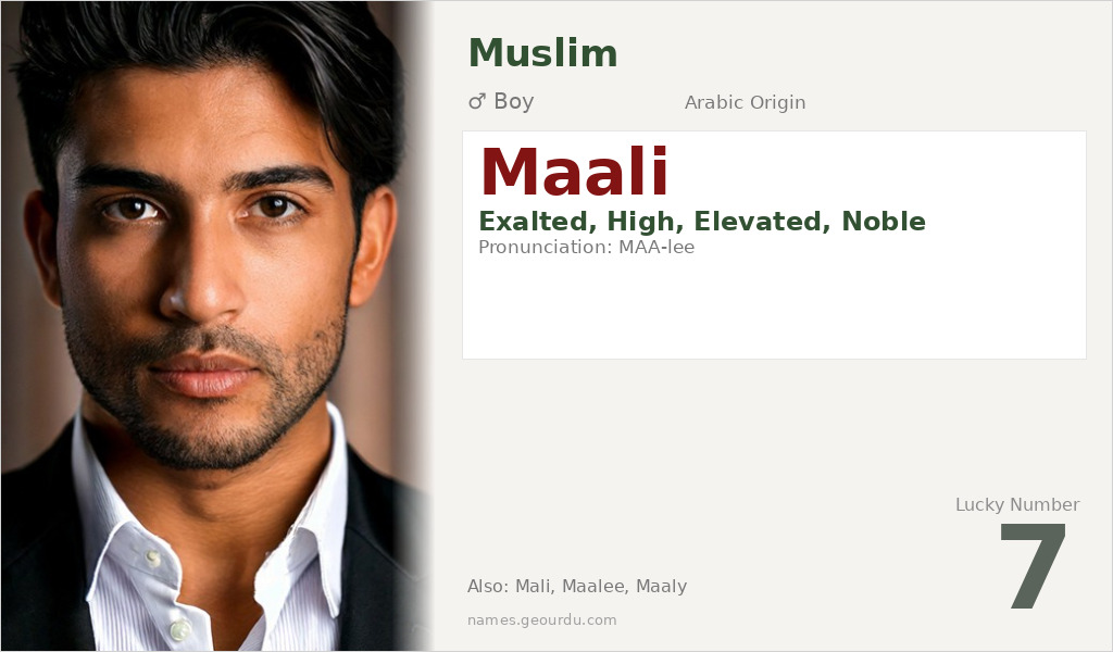 Maali Name Meaning and Details