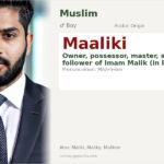 Maaliki Name Meaning and Details