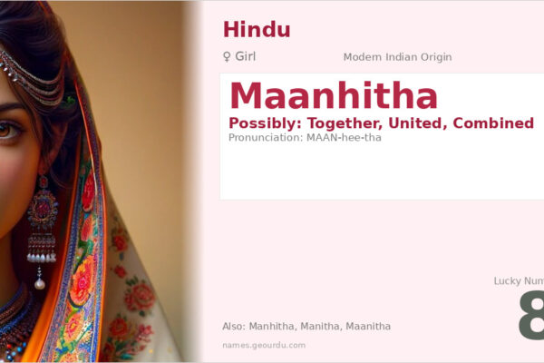 Maanhitha Name Meaning — Origin, Gender & Details (2025)