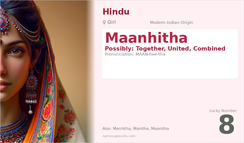 Maanhitha Name Meaning and Details