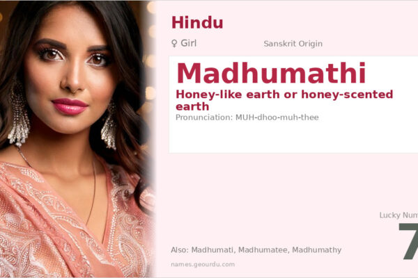 Madhumathi Name Meaning — Sanskrit Origin, Girl Name & Details (2025)