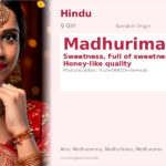 Madhurima Name Meaning and Details
