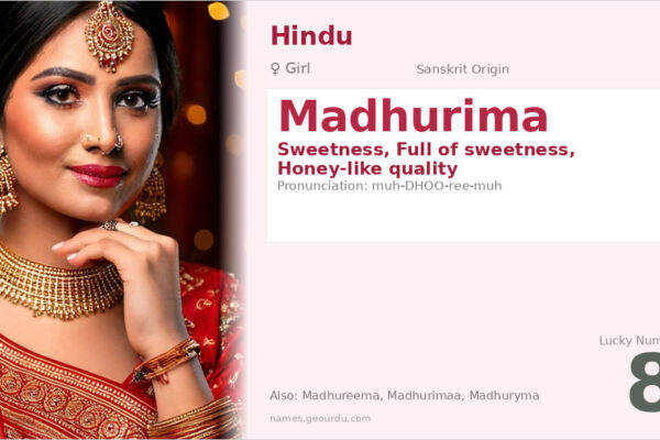 Madhurima Name Meaning — Sanskrit Origin, Girl Name & Details (2025)
